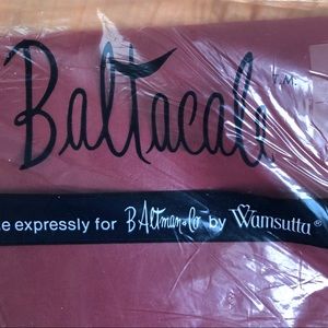 NOS Burgundy Flat Sheet